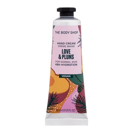 The Body Shop Love & Plums Hand Cream hydratační krém na ruce 30 ml pro ženy