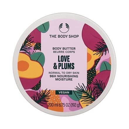 The Body Shop Love & Plums Body Butter hydratační tělové máslo 200 ml pro ženy