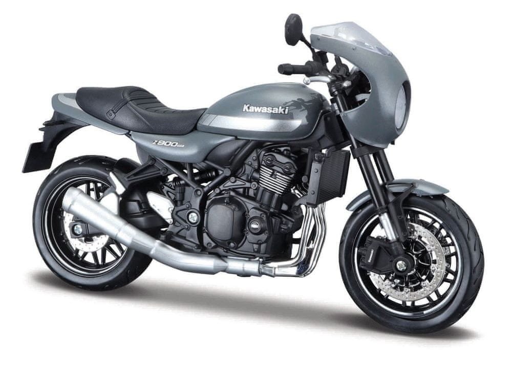 Maisto Kawasaki Z900RS Café, 1:12 - šedá