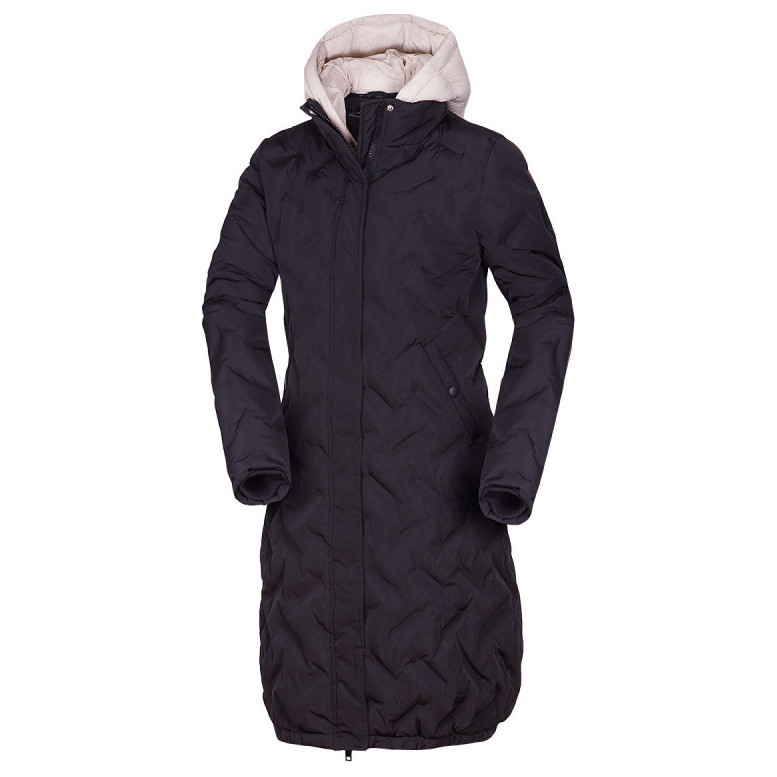 Dámský zimní kabát Northfinder Enid Velikost: S / Barva: černá
