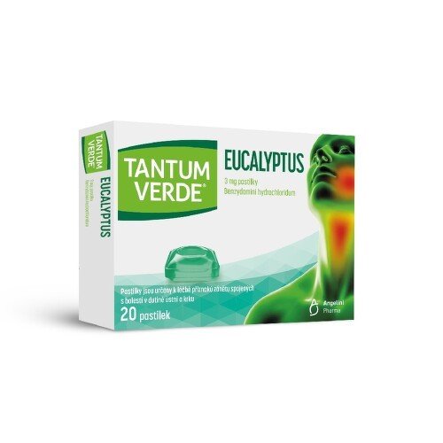 TANTUM VERDE EUCALYPTUS 3MG pastilka 20