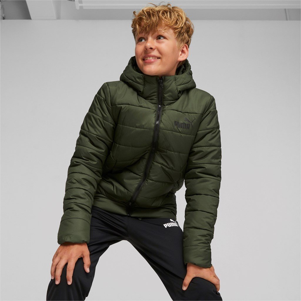 ESS Hooded Padded Jacket 140