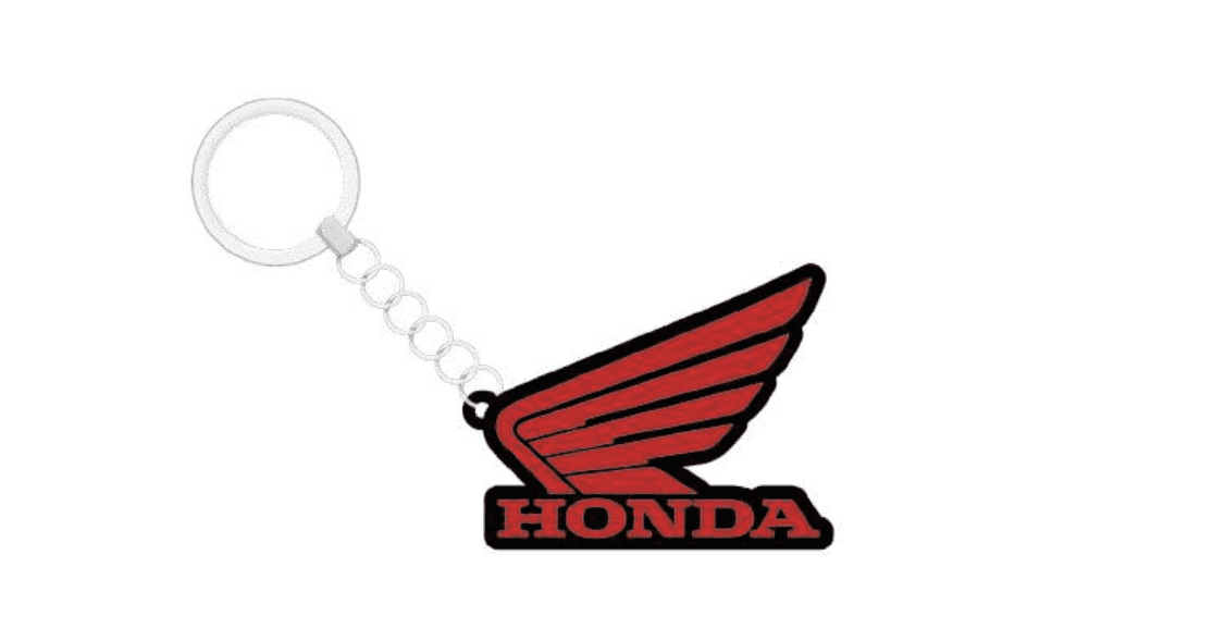 GP Racing Apparel HRC Honda klíčenka logo