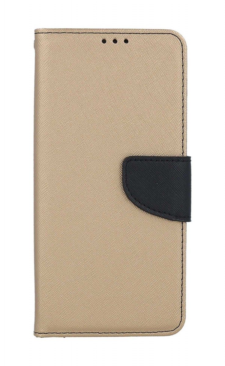 Pouzdro TopQ Samsung A14 knížkové zlaté 111650