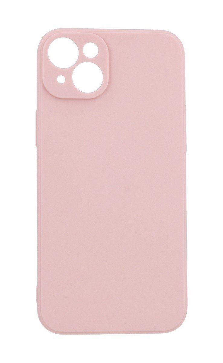 Kryt TopQ Pastel iPhone 15 Plus světle růžový 111561