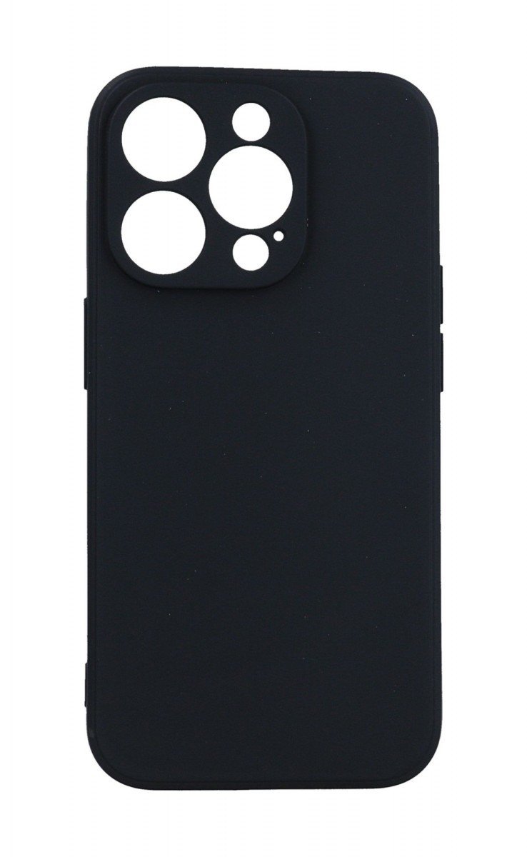 Kryt TopQ Pastel iPhone 15 Pro černý 111533