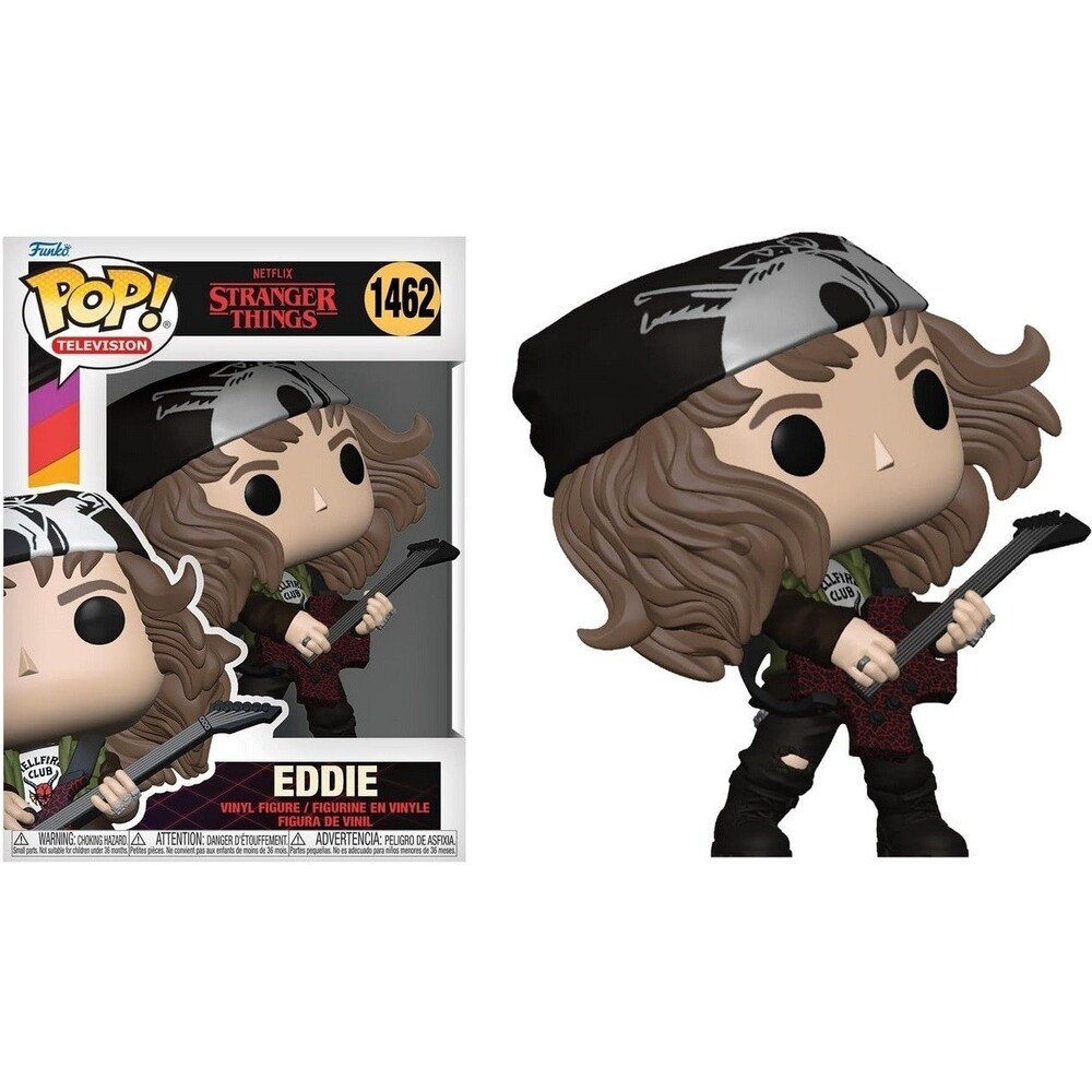 Funko POP! #1462 TV: Stranger Things S4 - Hunter Eddie w/Guitar