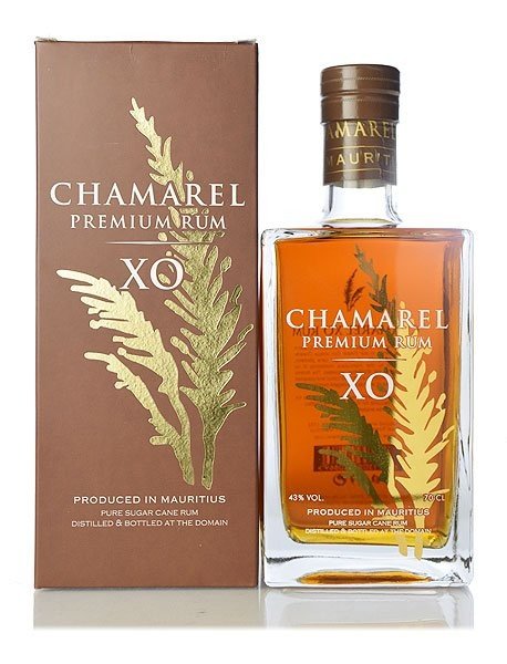 Gravírování: Rum Chamarel XO 6y 0,7l 43%