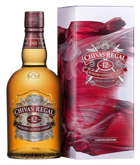 Gravírování: Chivas Regal 12y 0,7l 40% Plech