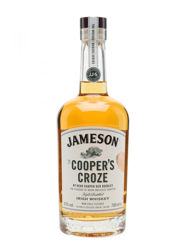 Gravírování: Jameson The Cooper's Croze 0,7l 43%