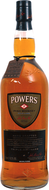 Gravírování: Powers Gold Label 1l 43,2%