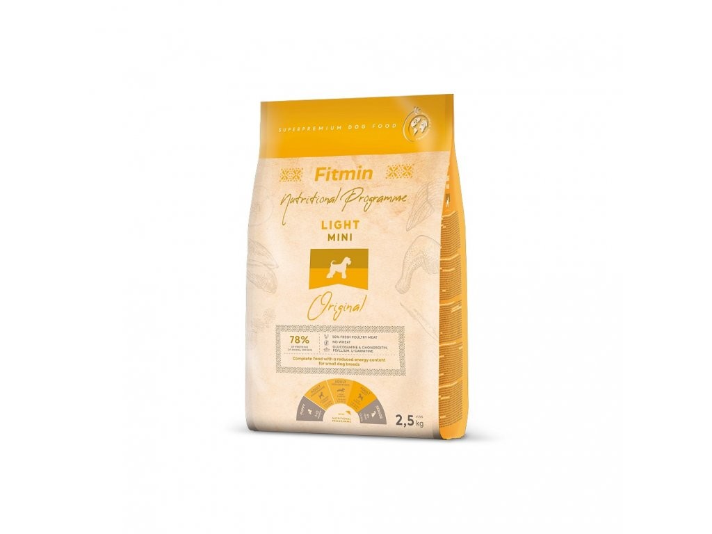 Fitmin dog mini light  - 2,5kg