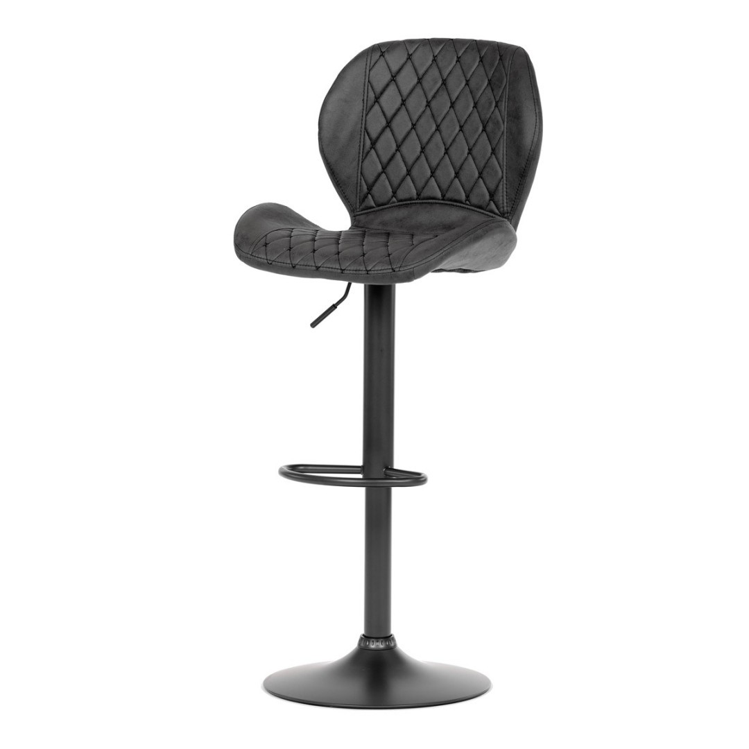 Autronic COWBOY - židle barová - černá