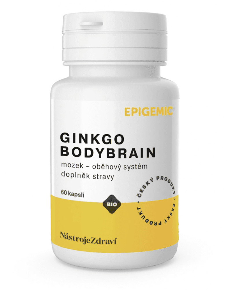 Epigemic® Ginkgo BodyBrain - 60 kapslí -Epigemic®