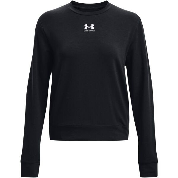 Under Armour RIVAL TERRY Dámská mikina, černá, veľkosť XL