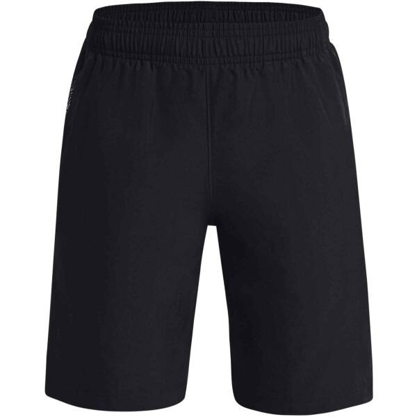 Under Armour WOVEN GRAPHIC SHORTS Chlapecké kraťasy, černá, veľkosť XS