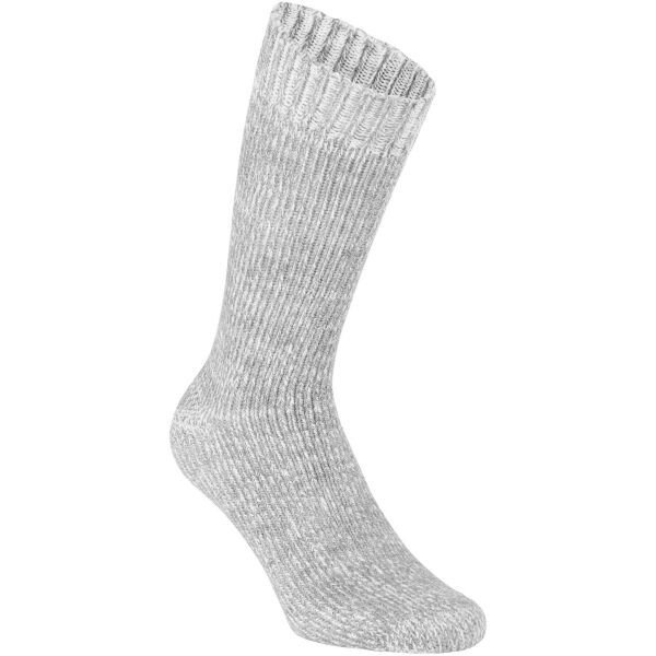 NATURA VIDA COCOON WOOL Pánské ponožky, šedá, veľkosť 35-38