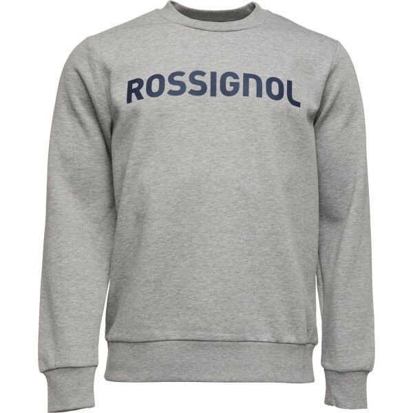 Rossignol LOGO SWEAT RN FL Mikina, šedá, veľkosť L