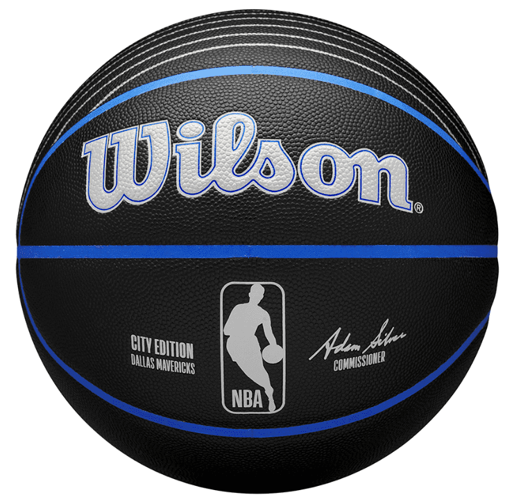 Míč Wilson 2023 NBA TEAM CITY COLLECTOR DALLAS MAVERICKS