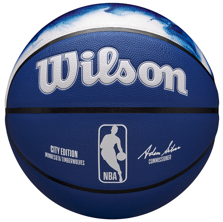 Míč Wilson 2023 NBA TEAM CITY COLLECTOR MINNESOTA TIMBERWOLVES