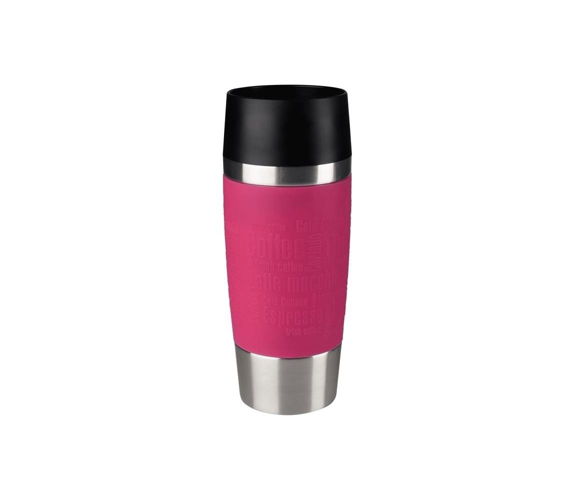 Tefal Tefal - Cestovní hrnek 360 ml TRAVEL MUG nerez/růžová