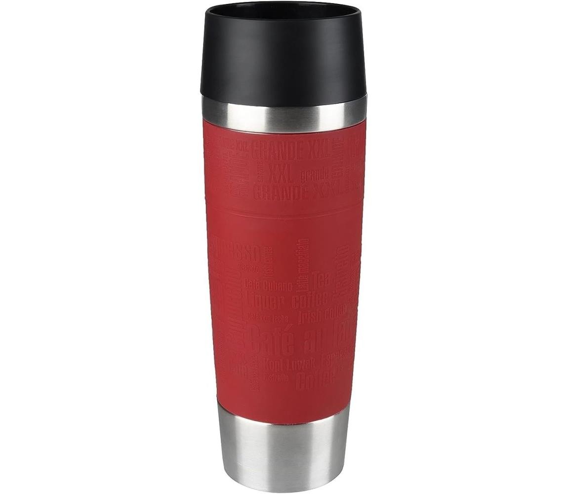 Tefal Tefal - Cestovní hrnek 500 ml TRAVEL MUG nerez/červená