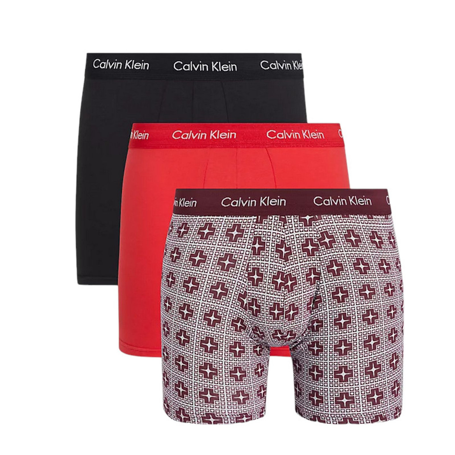 3PACK pánské boxerky Calvin Klein vícebarevné (NB3057A-I1Y) XL