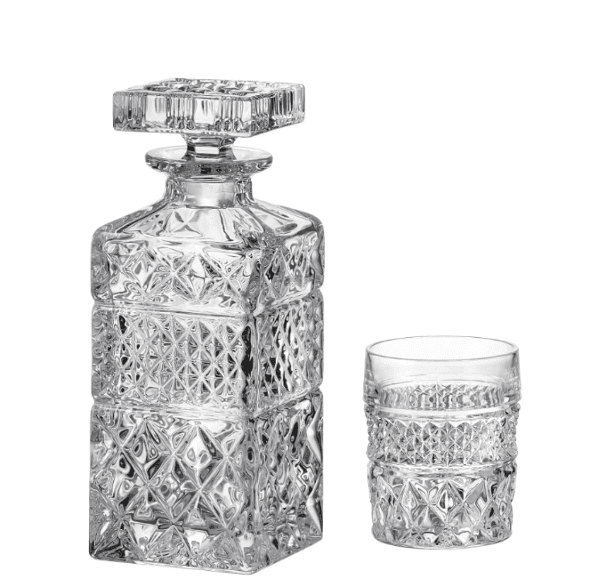 Crystal Bohemia Bohemia Crystal souprava na whisky Madison 1+6
