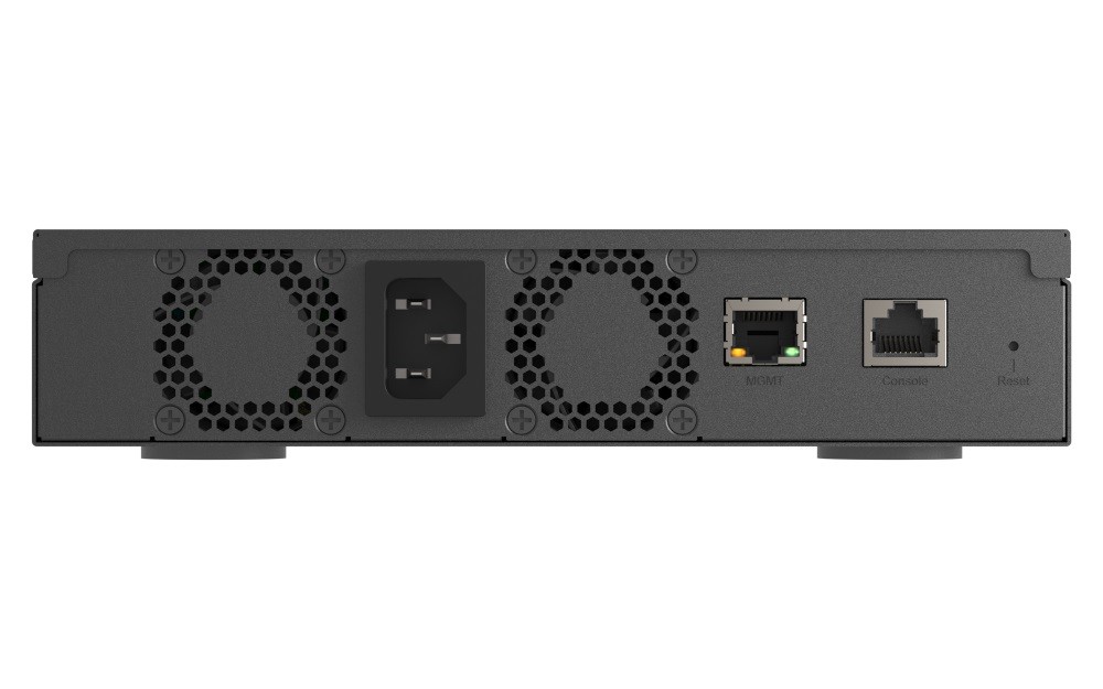 QNAP řízený switch QSW-M7308R-4X (4x 100GbE porty + 8x 25GbE porty, poloviční šířka)