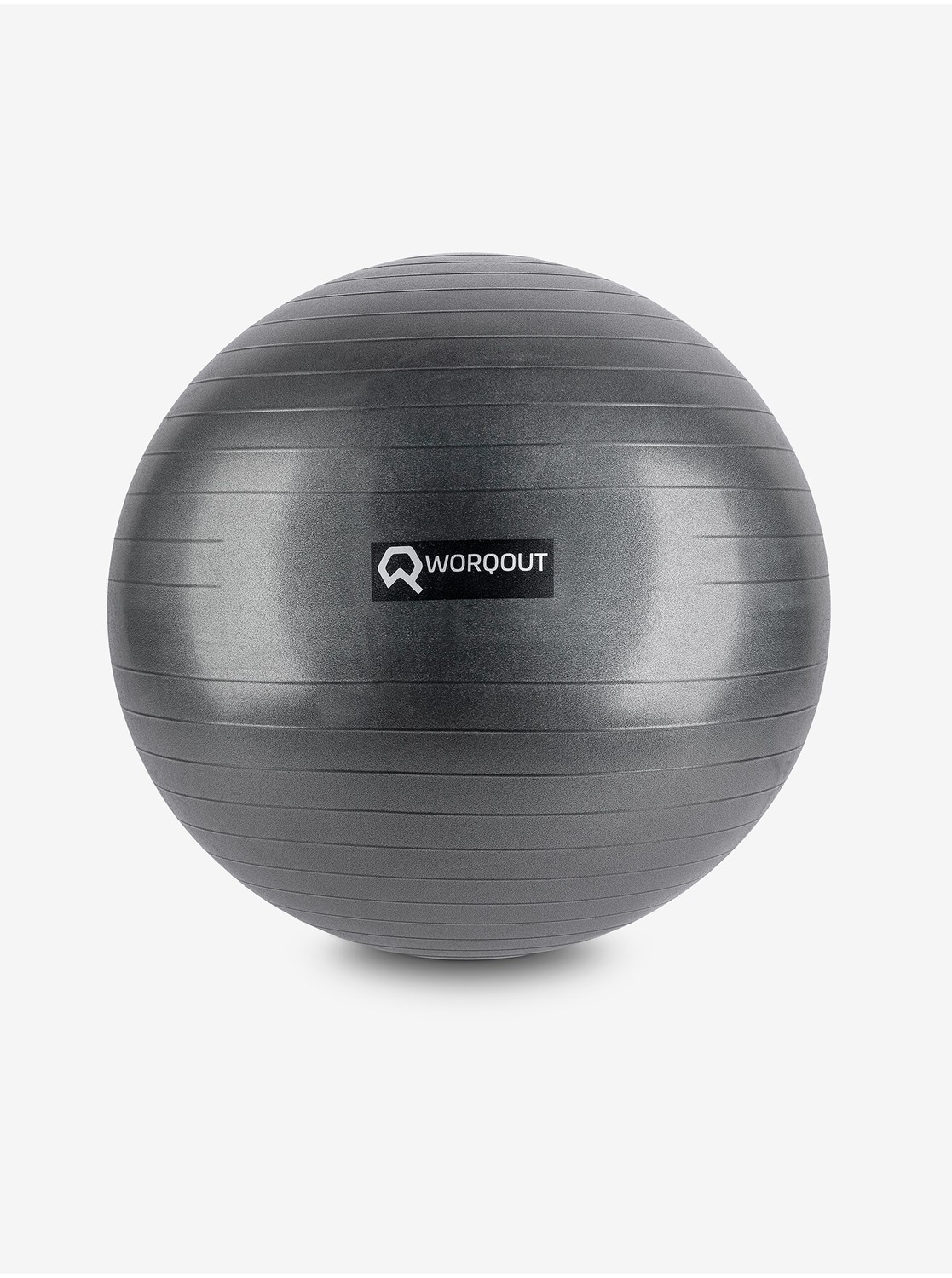 Černý gymnastický míč 55 cm Worqout Gym Ball - unisex