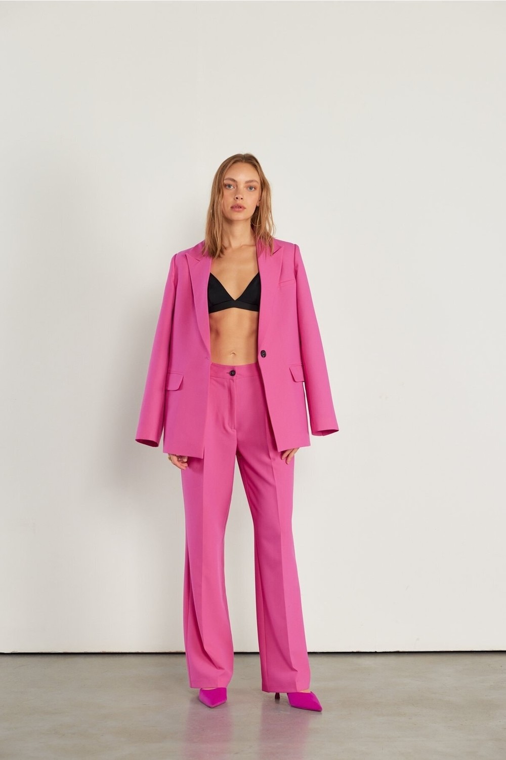 VATKALI Full Length Pants Pink