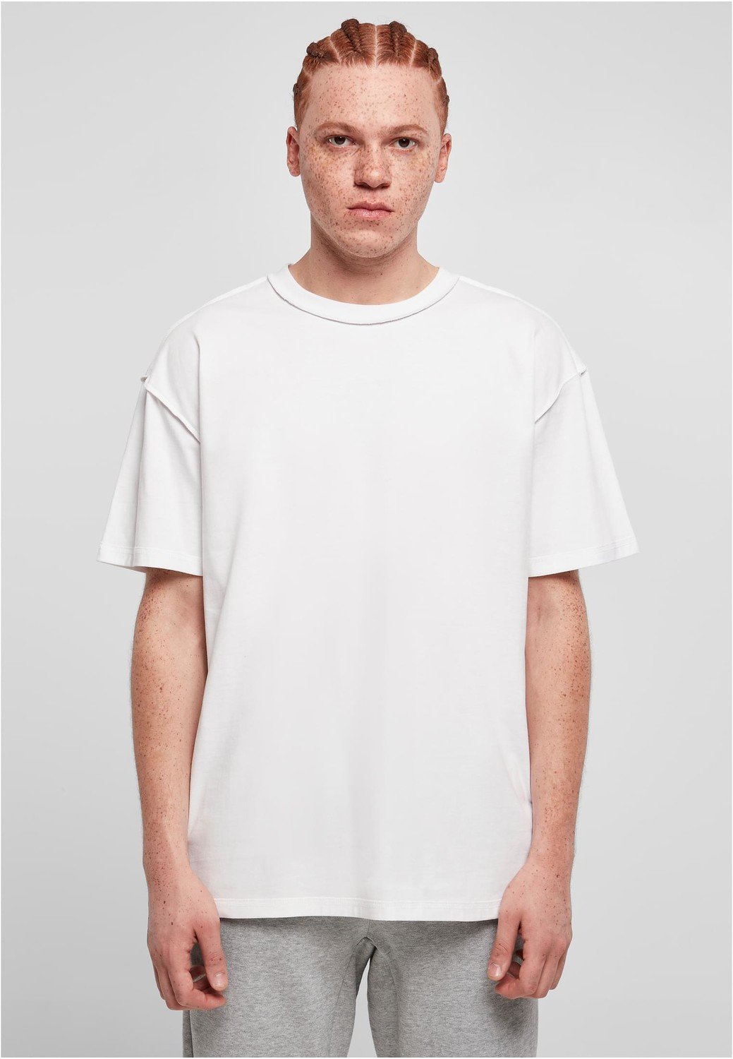 Oversized Inside Out Tee white