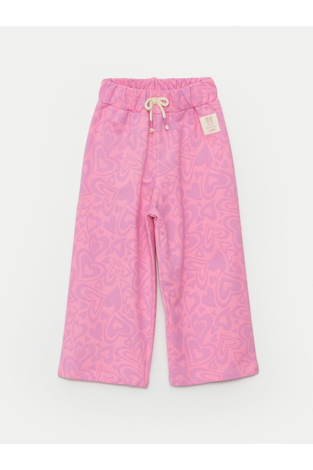 LC Waikiki Baby Girl Pants with Elastic Waist Patterned