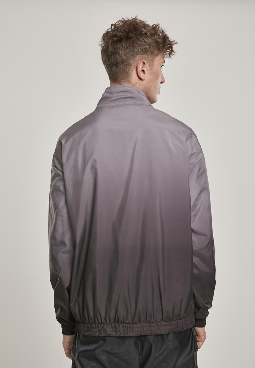 Gradient Pull Over Jacket černo/šedá