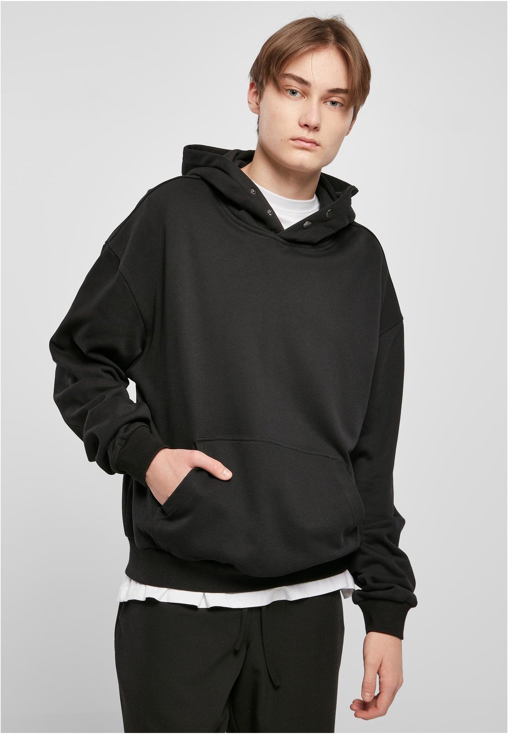 Snap Hoody black