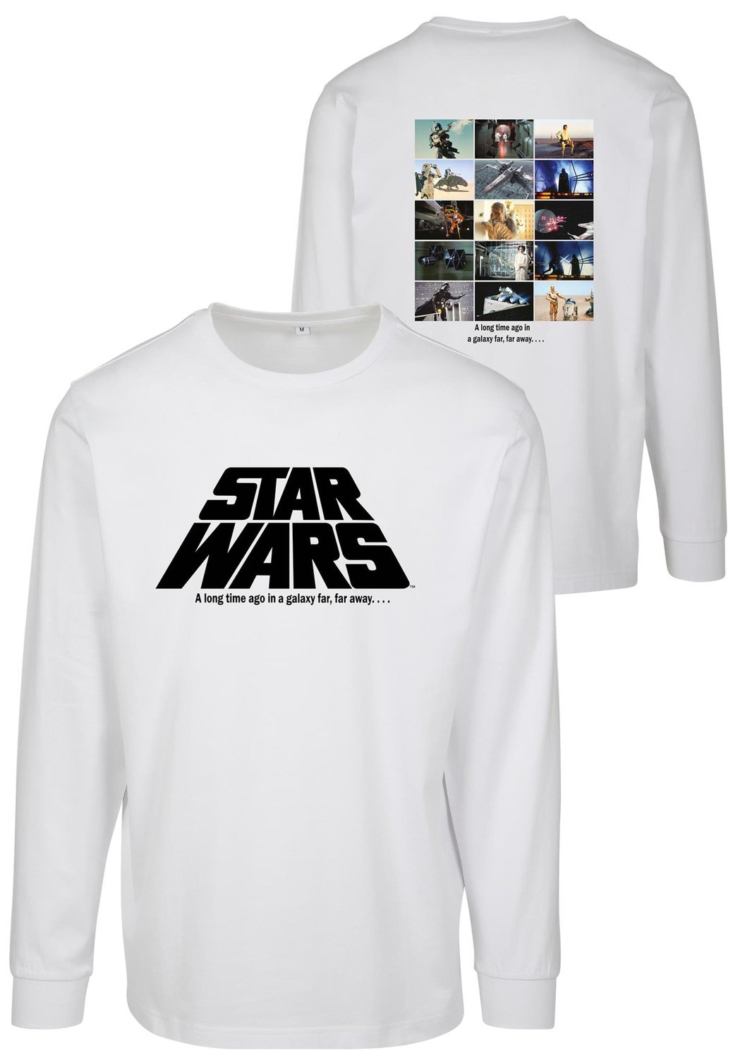 Star Wars Photo Collage Longsleeve white
