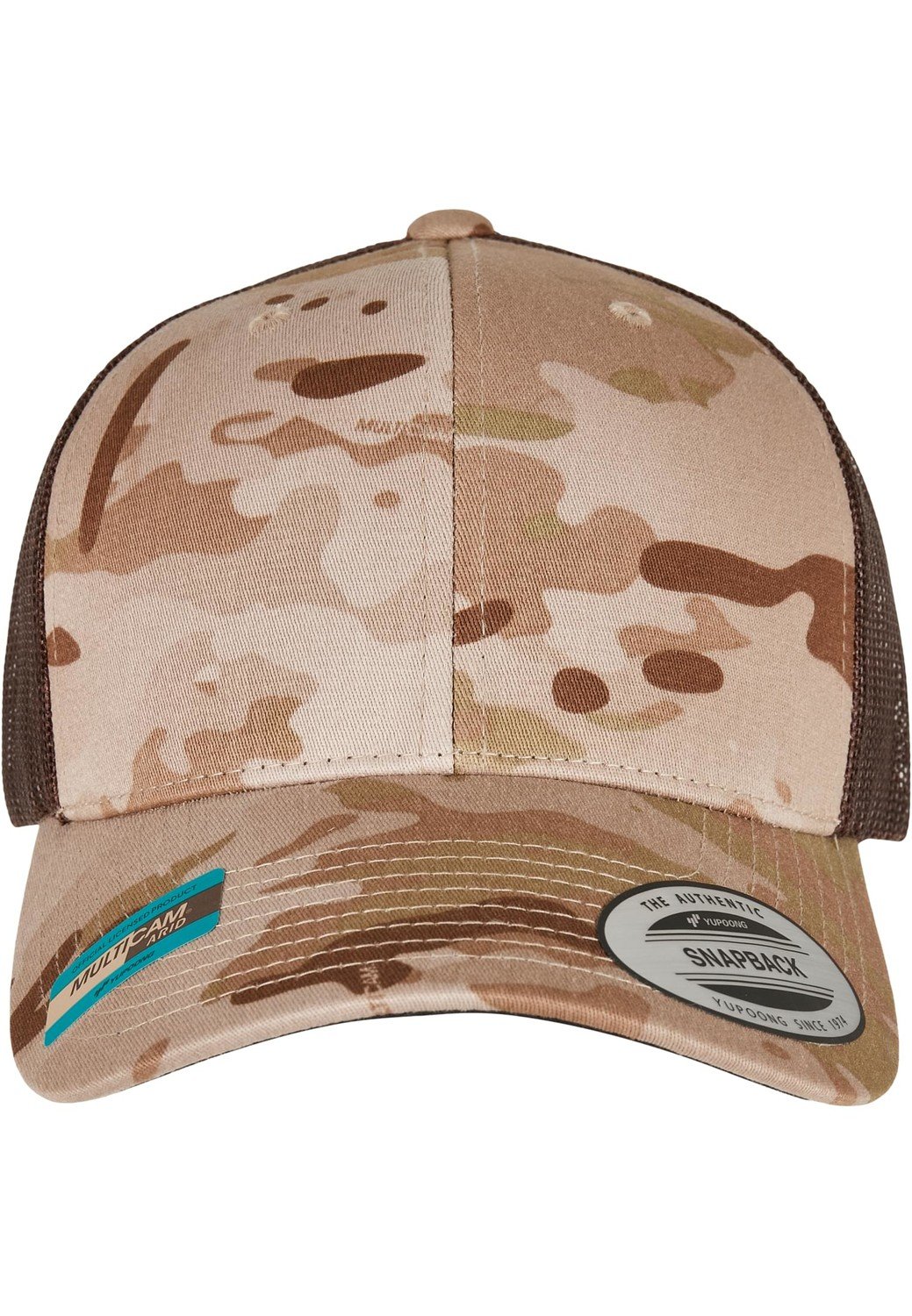 Retro Trucker Multicam® vyprahlé/hnědé