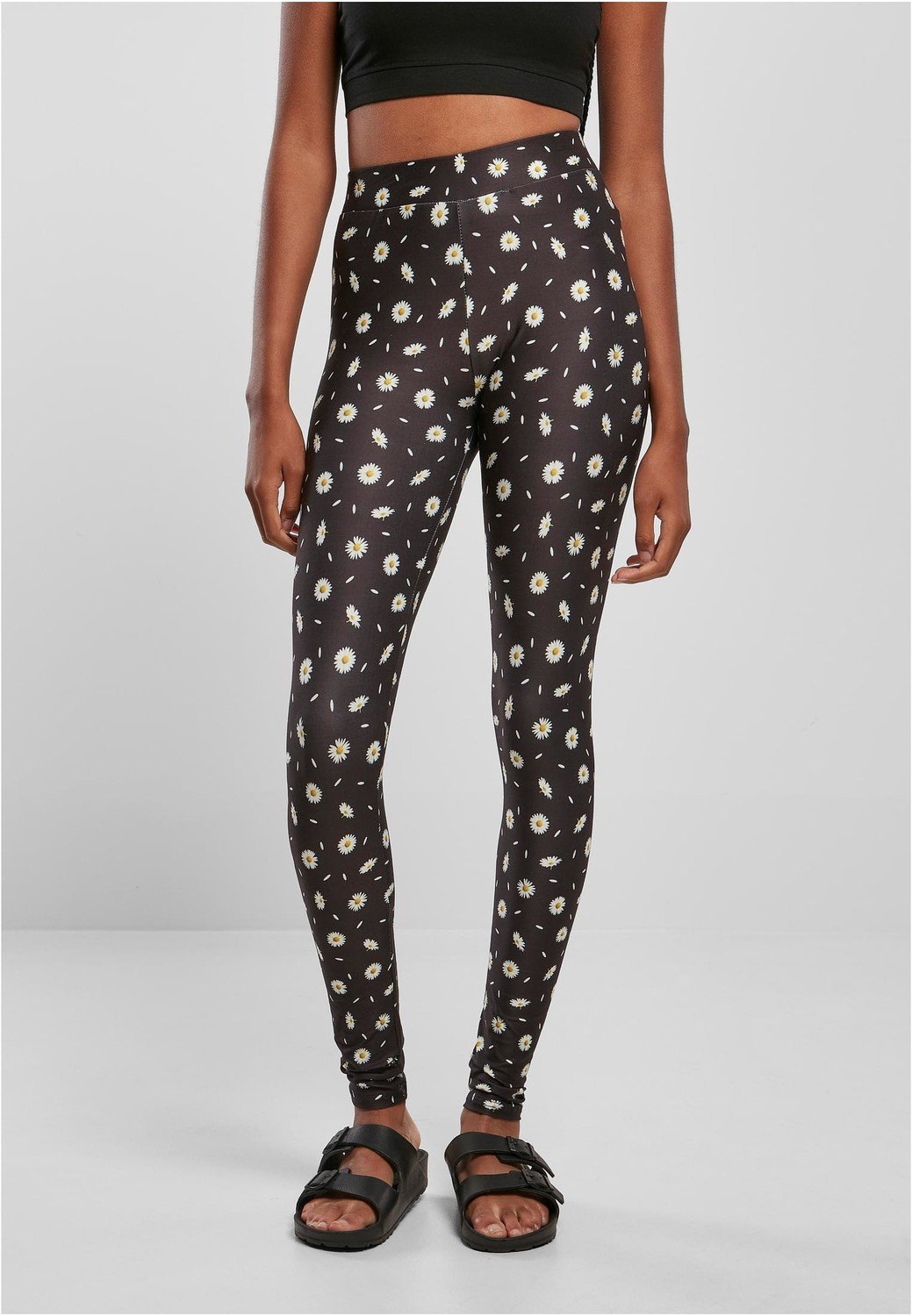 Ladies Soft AOP Leggings blackdaisy