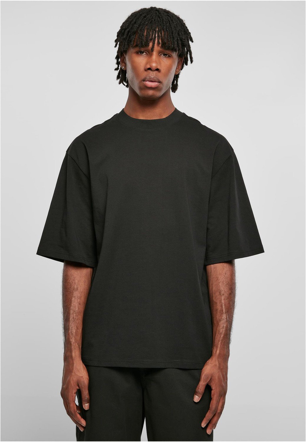 Organic Oversized Sleeve Tee black