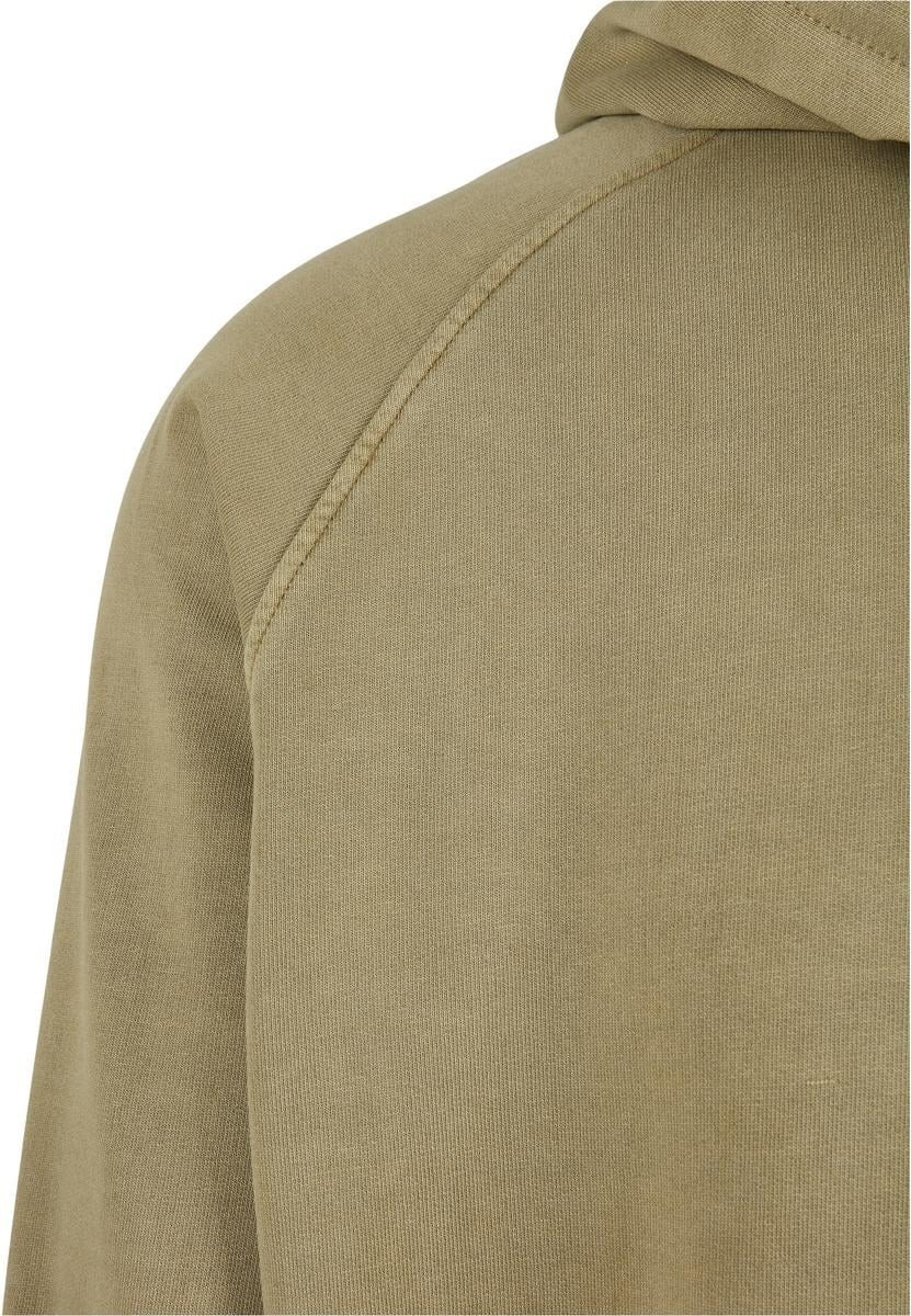 Přebarvená Hoody khaki