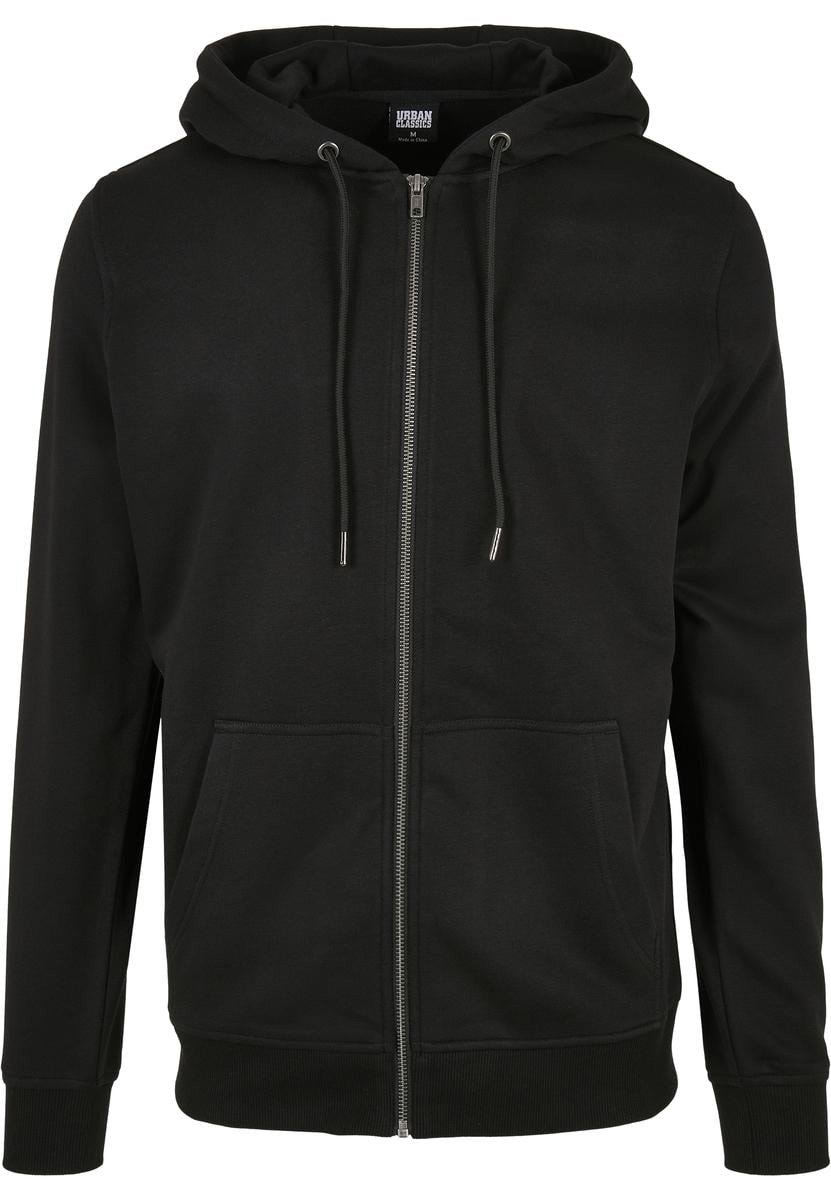 Základní Terry Zip Hoody černá