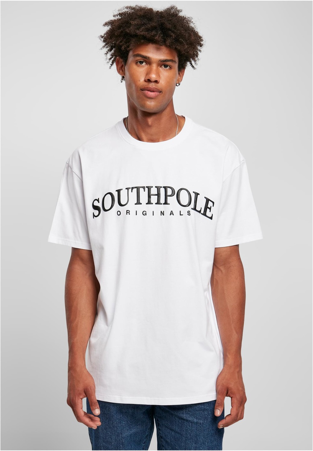 Bílé tričko Southpole Puffer Print