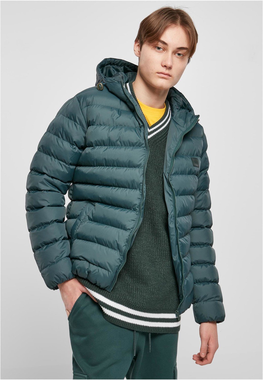 Basic Bubble Jacket bottlegreen