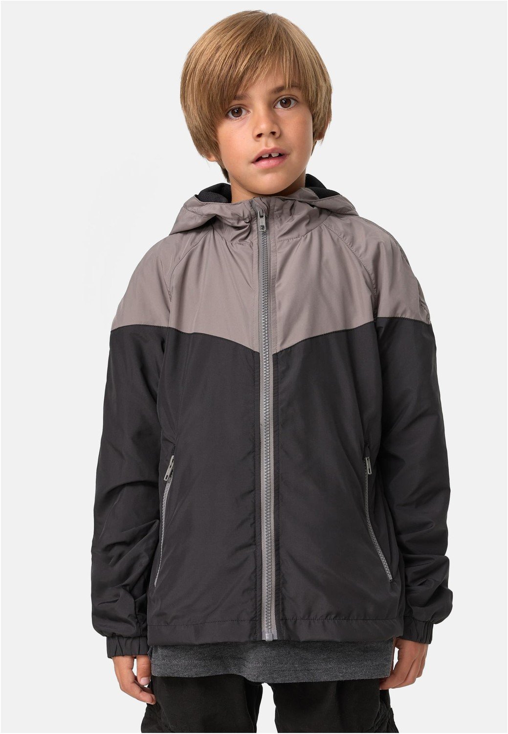 Chlapecké 2-Tone Tech Windrunner asfalt/černá