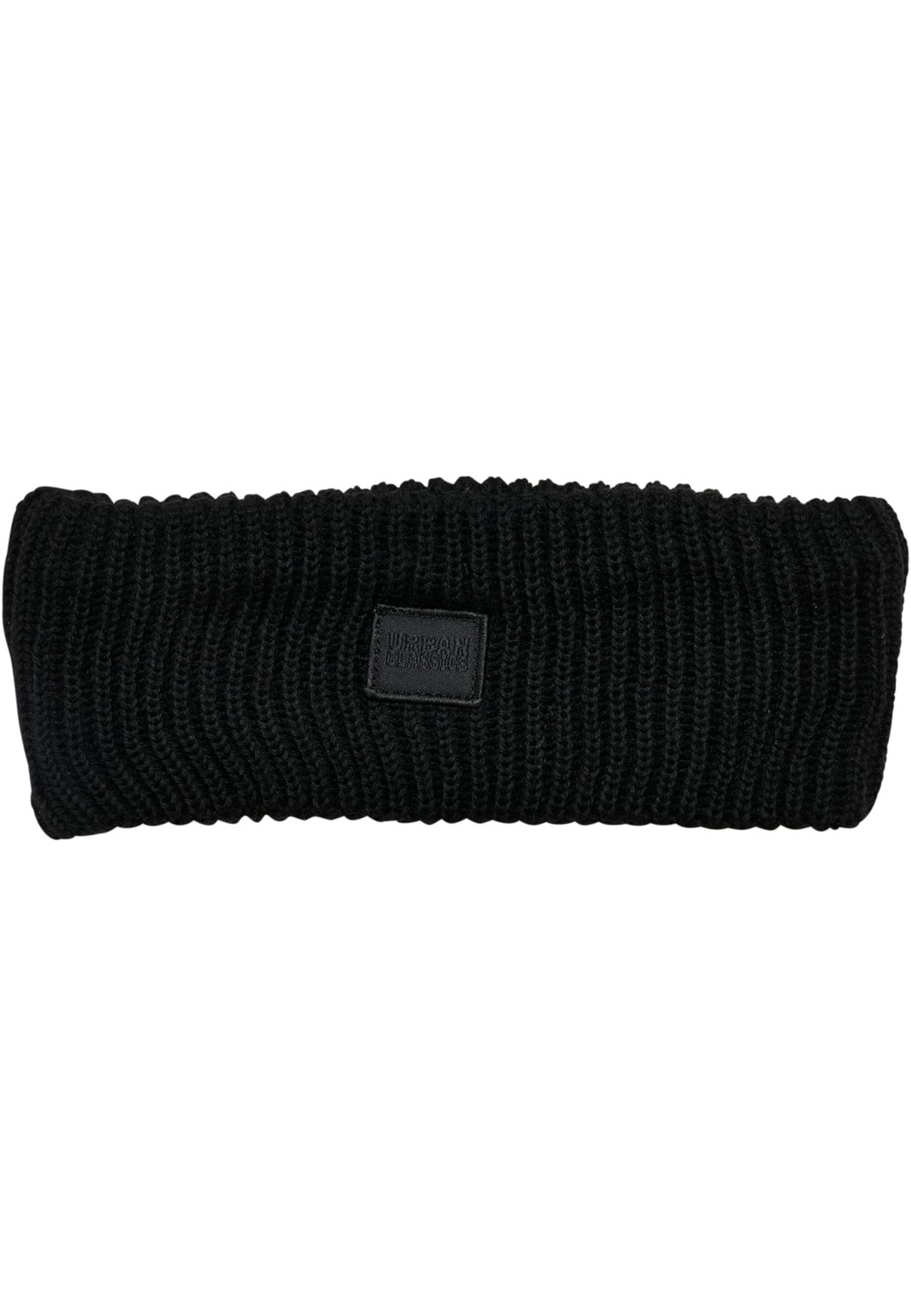 Knitted Wool Headband black