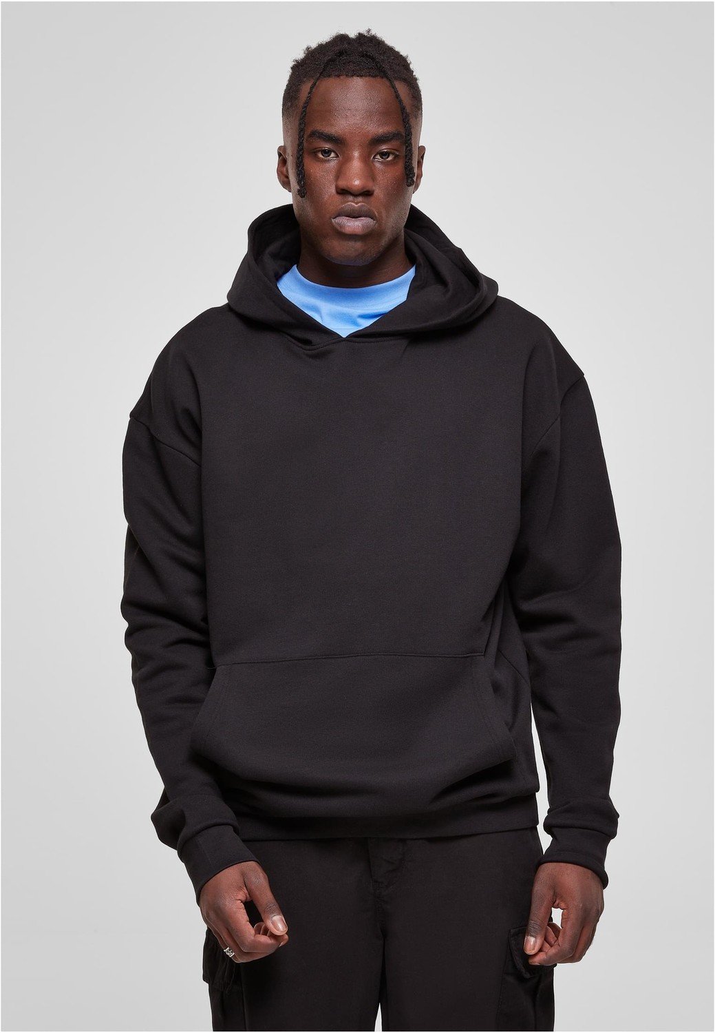 Hood Embroidery Hoody black