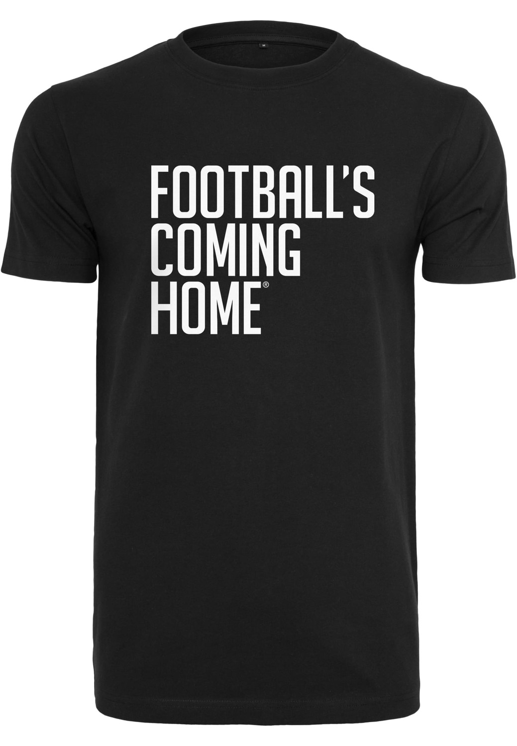 Footballs Coming Home Logo Tee black