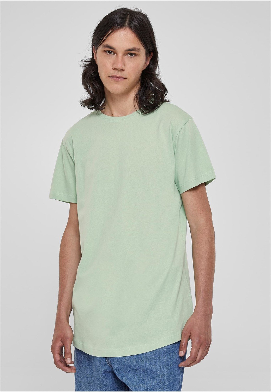 Shaped Long Tee vintagegreen