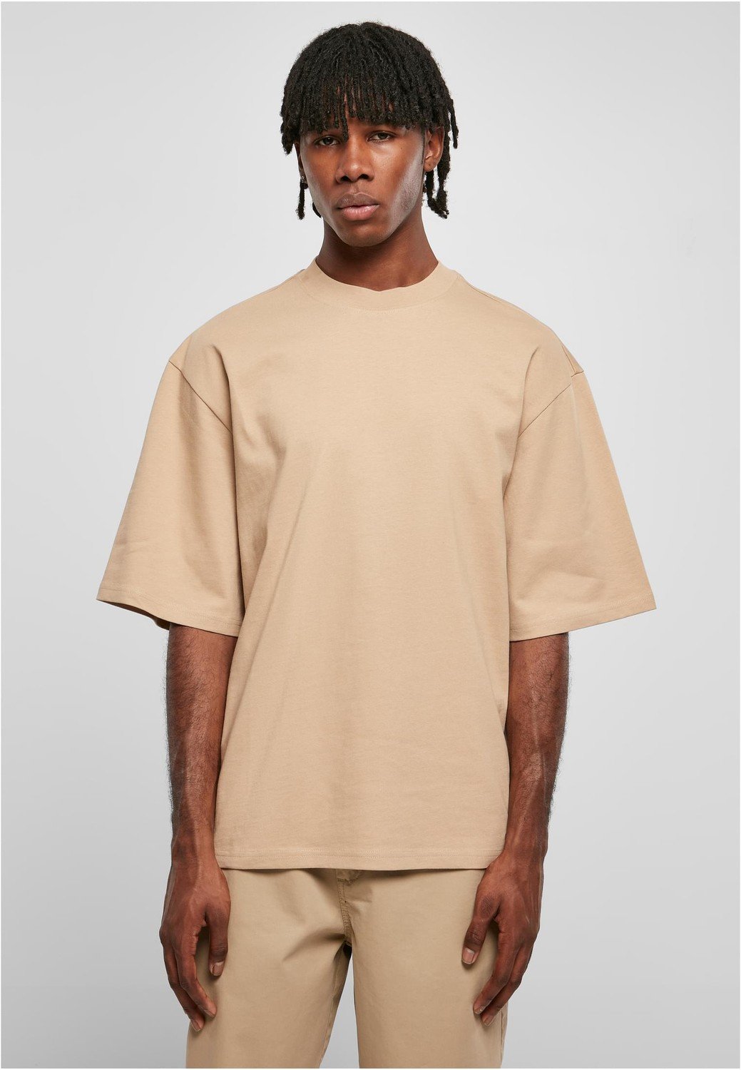 Organic Oversized Sleeve Tee unionbeige