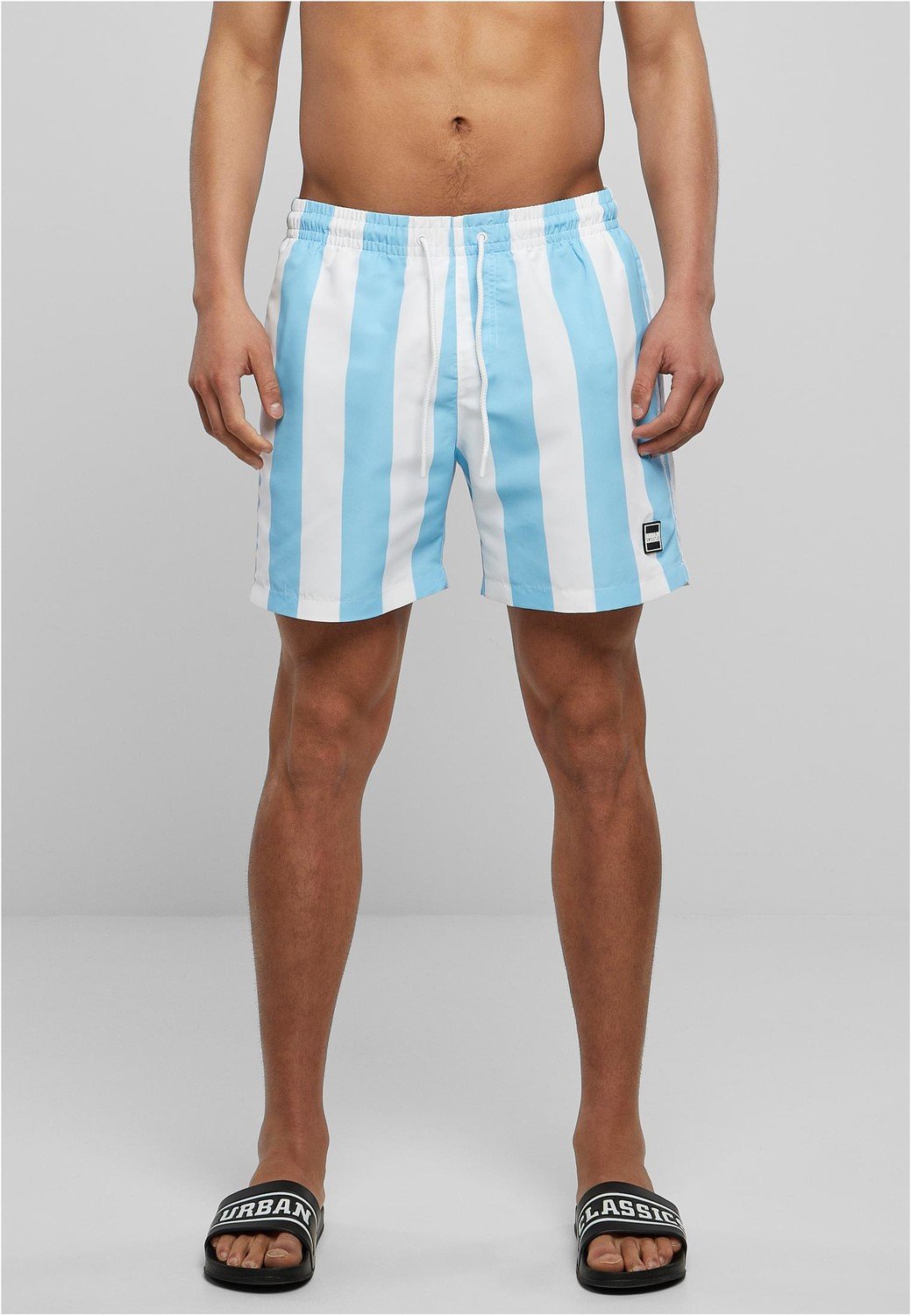 Pattern Swim Shorts balticbluebarstripe